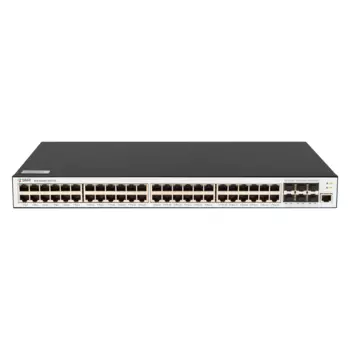 Коммутатор SNR S5310G-48TX-DC, управляемый, кол-во портов: 48x1 Гбит/с, кол-во SFP/uplink: SFP+ 6x10 Гбит/с, установка в стойку (SNR-S5310G-48TX-DC)