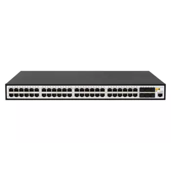 Коммутатор SNR S5310G-48TX-POE, управляемый, кол-во портов: 48x1 Гбит/с, кол-во SFP/uplink: SFP+ 6x10 Гбит/с, установка в стойку, PoE: 48x15 Вт (макс. 450 Вт) (SNR-S5310G-48TX-POE)