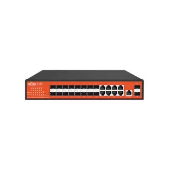 Коммутатор Wi-Tek WI-CGS5026, управляемый, кол-во портов: 8x1 Гбит/с SFP 18x1 (WI-CGS5026)