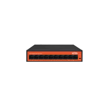 Коммутатор Wi-Tek WI-PS308GH v2, кол-во портов: 8x1 Гбит/с, PoE: 8x30 Вт (макс. 65 Вт) (WI-PS308GH v2)