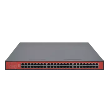 Коммутатор Wi-Tek WI-PS348G, кол-во портов: 48x1 Гбит/с, установка в стойку, PoE: 48x30 Вт (макс. 378 Вт) (WI-PS348G)