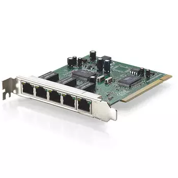 Коммутирующая интерфейсная карта LevelOne FNC-0600TXM, 5-port L2 SNMP Switch Card