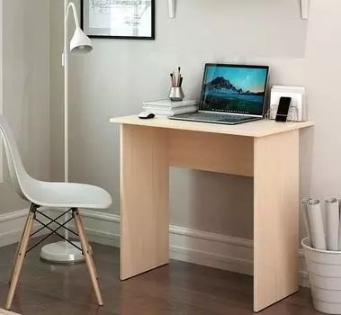 Компьютерный стол МАСТЕР Уно, ЛДСП, дуб молочный (МСТ-СДУ-01-ДМ-16)