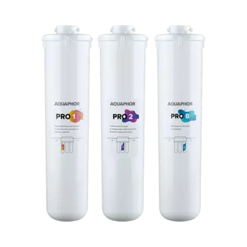 Комплект картриджей Аквафор ECO Pro для ECO Pro, 10000 л, 3 шт