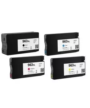 Комплект картриджей струйный T2 IC-H963XL_MP (№963XL/3JA27AE/3JA28AE/3JA29AE/3JA30A), черный, голубой, пурпурный, желтый, совместимый, для HP OJ Pro 9010/OJ Pro 9013/OJ Pro 9020/OJ Pro 9023