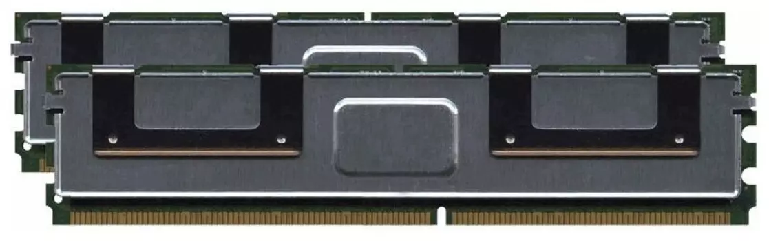 Комплект памяти DDR2 FB-DIMM 16Gb (2 шт.x8Gb), 667MHz, CL5, 1.8V, Dual Rank, ECC Reg, IBM (46C7577)