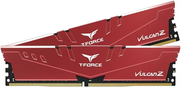 Комплект памяти DDR4 DIMM 16Gb (2x8Gb), 3200MHz, CL16, 1.35 В, Team Group, T-Force Vulcan Z (TLZRD416G3200HC16CDC01)