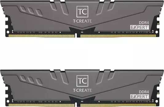 Комплект памяти DDR4 DIMM 16Gb (2x8Gb), 3200MHz, CL16, 1.35 В, Team Group, T-Create Expert (TTCED416G3200HC16FDC01)