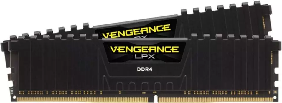 Комплект памяти DDR4 DIMM 16Gb (2x8Gb), 3200MHz, CL16, 1.35V Corsair Vengeance LPX (CMK32GX4M2C3200C18) Retail