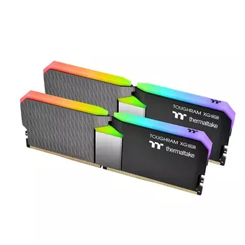 Комплект памяти DDR4 DIMM 16Gb (2x8Gb), 3600MHz, CL18, 1.35 В, Thermaltake, TOUGHRAM XG RGB Black (R016D408GX2-3600C18A)
