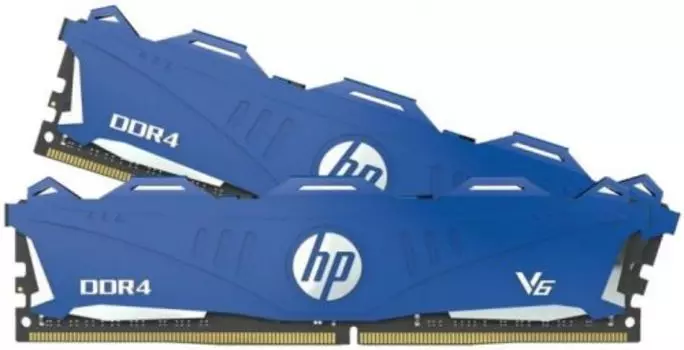Комплект памяти DDR4 DIMM 32Gb (2x16Gb), 3000MHz, CL16, 1.35 В, HP, V6 Series (7TE40AA)
