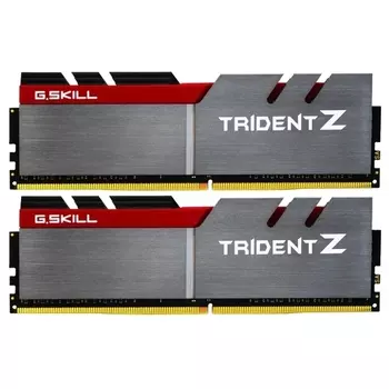 Комплект памяти DDR4 DIMM 32Gb (2x16Gb), 3200MHz, CL16, 1.35 В, G.Skill, Trident Z (F4-3200C16D-32GTZ)
