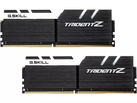 Комплект памяти DDR4 DIMM 32Gb (2x16Gb), 3200MHz, CL16, 1.35 В, G.Skill, Trident Z (F4-3200C16D-32GTZKW)