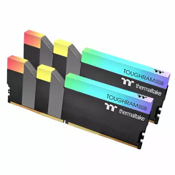 Комплект памяти DDR4 DIMM 32Gb (2x16Gb), 3200MHz, CL16, 1.35 В, Thermaltake, TOUGHRAM RGB (R009D416GX2-3200C16A) Retail
