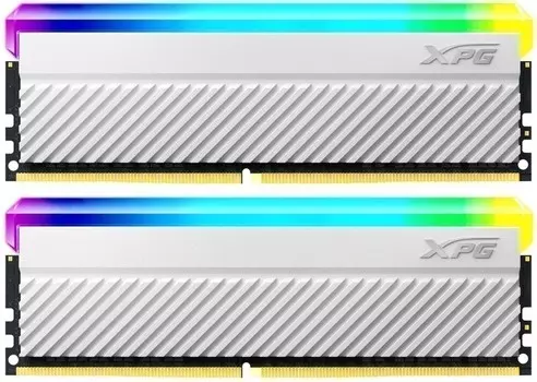 Комплект памяти DDR4 DIMM 32Gb (2x16Gb), 3600MHz, CL18, 1.35V, ADATA, XPG Spectrix D45G RGB (AX4U360016G18I-DCWHD45G) Retail