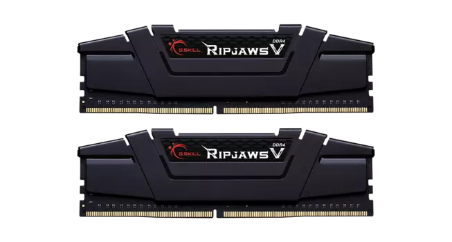 Комплект памяти DDR4 DIMM 32Gb (2x16Gb), 3600MHz, CL16, 1.35 В, G.Skill, Ripjaws V (F4-3600C16D-32GVKC)