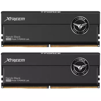 Комплект памяти DDR5 CUDIMM 48Gb (2x24Gb), 8800MHz, CL42, 1.45V, Team Group T-Force Xtreem (FFXD548G8800HC42ADC-CU01) Retail