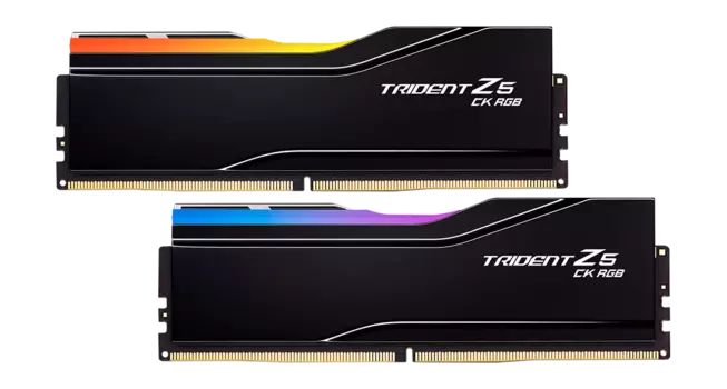 Комплект памяти DDR5 CUDIMM 48Gb (2x24Gb), 8800MHz, CL42, 1.45V, G.Skill Trident Z5 CK RGB (F5-8800C4255H24GX2-TZ5CRK) Retail