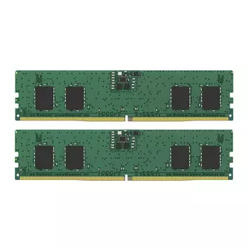 Комплект памяти DDR5 DIMM 16Gb (2x8Gb), 5600MHz, CL46, 1.1V, Kingston (KVR56U46BS6K2-16) Retail