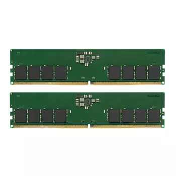 Комплект памяти DDR5 DIMM 32Gb (2x16Gb), 5600MHz, CL46, 1.1V, Kingston (KVR56U46BS8K2-32) Retail