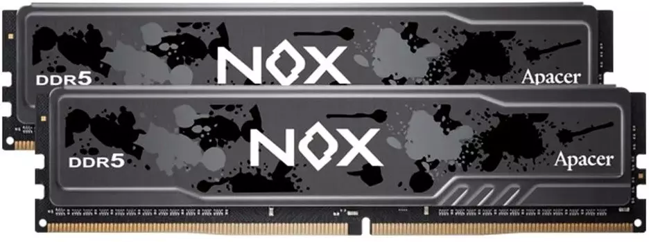 Комплект памяти DDR5 DIMM 32Gb (2x16Gb), 5600MHz, CL40, 1.25 В, Apacer, NOX (AH5U32G56C522MBAA-2) Retail