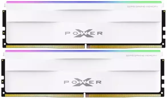 Комплект памяти DDR5 DIMM 32Gb (2x16Gb), 5600MHz, CL40, 1.25V, Silicon Power, XPOWER Zenith RGB (SP032GXLWU560FDH) Retail