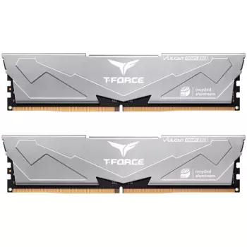 Комплект памяти DDR5 DIMM 32Gb (2x16Gb), 6000MHz, CL38, 1.25V, Team Group T-Force Vulcan ECO (FLESD532G6000HC38ADC01) Retail