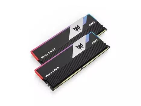 Комплект памяти DDR5 DIMM 32Gb (2x16Gb), 6000MHz, CL30, 1.35V, Acer Predator Vesta II RGB (BL.9BWWR.327) Retail