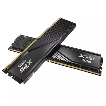 Комплект памяти DDR5 DIMM 32Gb (2x16Gb), 6400MHz, CL32, 1.4V, ADATA, XPG Lancer Blade Black (AX5U6400C3216G-DTLABBK) Retail