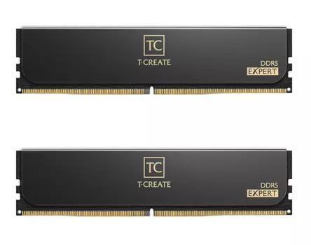 Комплект памяти DDR5 DIMM 32Gb (2x16Gb), 7200MHz, CL34, 1.4V, Team Group, T-Create Expert (TG_CTCED532G7200HC34ADC01) Retail