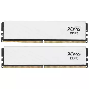 Комплект памяти DDR5 DIMM 32Gb, 6400MHz, CL32, 1.4V, ADATA, XPG Lancer Blade White (AX5U6400C3216G-DTLABWH) Retail