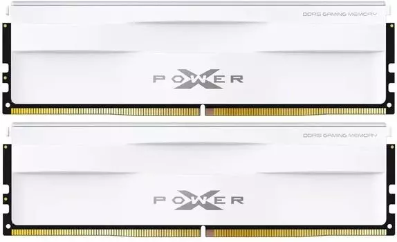 Комплект памяти DDR5 DIMM 64Gb (2x32Gb), 6000MHz, CL40, 1.35V, Silicon Power, XPOWER Zenith (SP064GXLWU600FDG) Retail