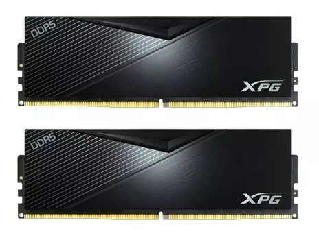 Комплект памяти DDR5 DIMM 64Gb (2x32Gb), 6000MHz, CL30, 1.35V, ADATA, XPG Lancer (AX5U6000C3032G-DCLABK) Retail