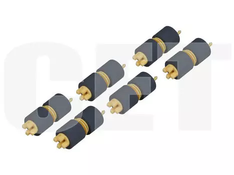Комплект роликов CET для Xerox, 675K82242/675K82240/604K56080/604K66430/109R00790/022K74870/675K86570/675K67050, 6 шт. (CET7916)