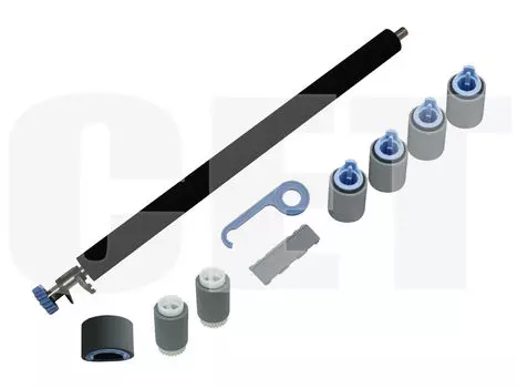 Комплект роликов RM1-0699 (1 шт), RL1-0007 (1 шт.), RM1-0036 (2 шт.), RM1-0037 (4 шт.), RL1-0019 (1 шт.) CET, 1,RM1-0699 1,RL1-0007 2,RM1-0036 4,RM1-0037 1,RL1-0019, 9 шт. (CET5535)