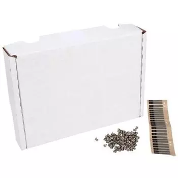 Комплект SuperMicro MCP-410-00006-0N, 100 крепежных винтов и 24 пронумерованных наклеек (MCP-410-00006-0N)