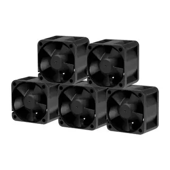 Комплект вентиляторов Arctic Cooling ARCTIC S4028-6K 5-Pack, 40 мм, 6000rpm, 4-pin PWM, 5шт, черный (ACFAN00273A)
