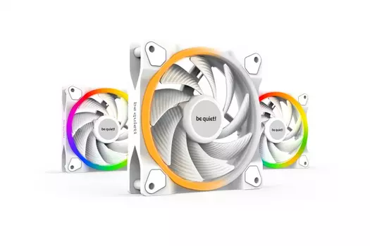 Комплект вентиляторов BeQuiet! Light Wings BL101, 120 мм, 2500rpm, 31 дБ, 4-pin PWM, 3шт, ARGB (bq_BL101)
