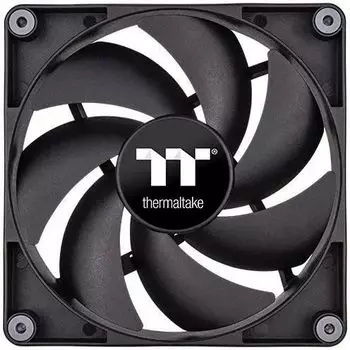 Комплект вентиляторов Thermaltake CT120, 120 мм, 2000rpm, 25.8 дБ, 4-pin, 2шт, черный (CL-F147-PL12BL-A)