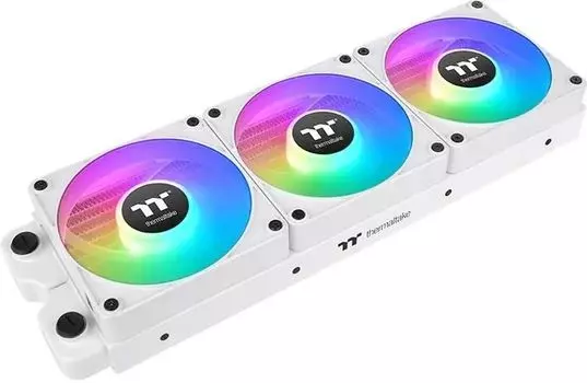 Комплект вентиляторов Thermaltake CT120 EX Sync ARGB, 120 мм, 2000rpm, 28.5 дБ, 4-pin PWM, 3шт, белый, ARGB подсветка (CL-F190-PL12SW-A)