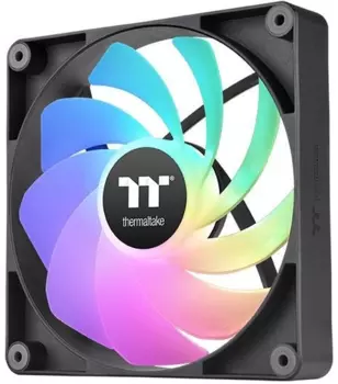 Комплект вентиляторов Thermaltake CT140 Sync Reverse ARGB, 140 мм, 1800rpm, 32.8 дБ, 4-pin, 2шт, ARGB (CL-F174-PL14SW-A)