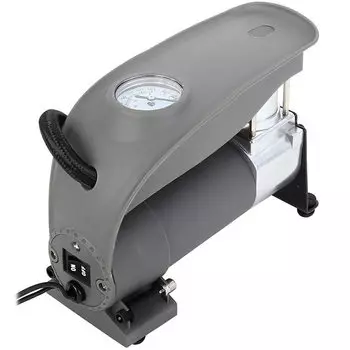 Компрессор автомобильный Berkut R14, 40л/мин, 8 атм, в гнездо прикуривателя, серый