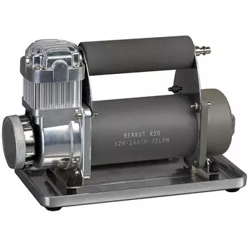 Компрессор автомобильный Berkut R20, серый, длина шланга 7.5 м, 72 л/мин, 14 атм