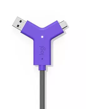 Концентратор Logitech, Swytch, для конференц-камер Logitech с USB-интерфейсом, совместимость: Rally, MeetUp, GROUP (952-000010)