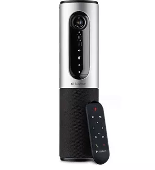 Конференц-камера Logitech ConferenceCam Connect, 1920x1080, микрофон: встроенный, черный/серебристый (960-001034)