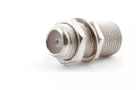 Коннектор APL-FF-01 TV(F), с гайкой и шайбой, Cablexpert (APL-FF-01)