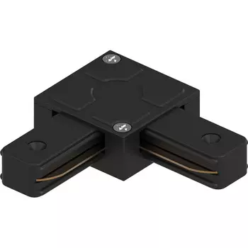 Коннектор Feron LD1007 для шинопроводов, угловой, черный (41737)