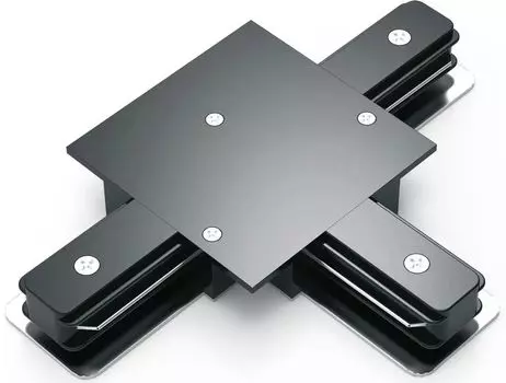 Коннектор Gauss TR135 для шинопроводов, черный (TR135)