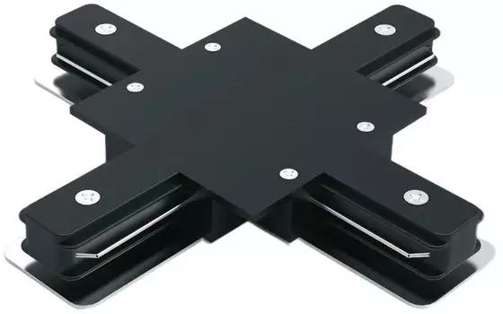 Коннектор Gauss TR137 для шинопроводов, черный (TR137)