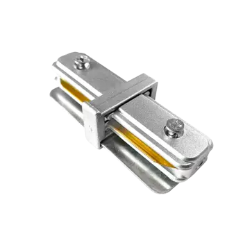 Коннектор JazzWay PTR CI-GR для шинопроводов, прямой, серый (5023840)